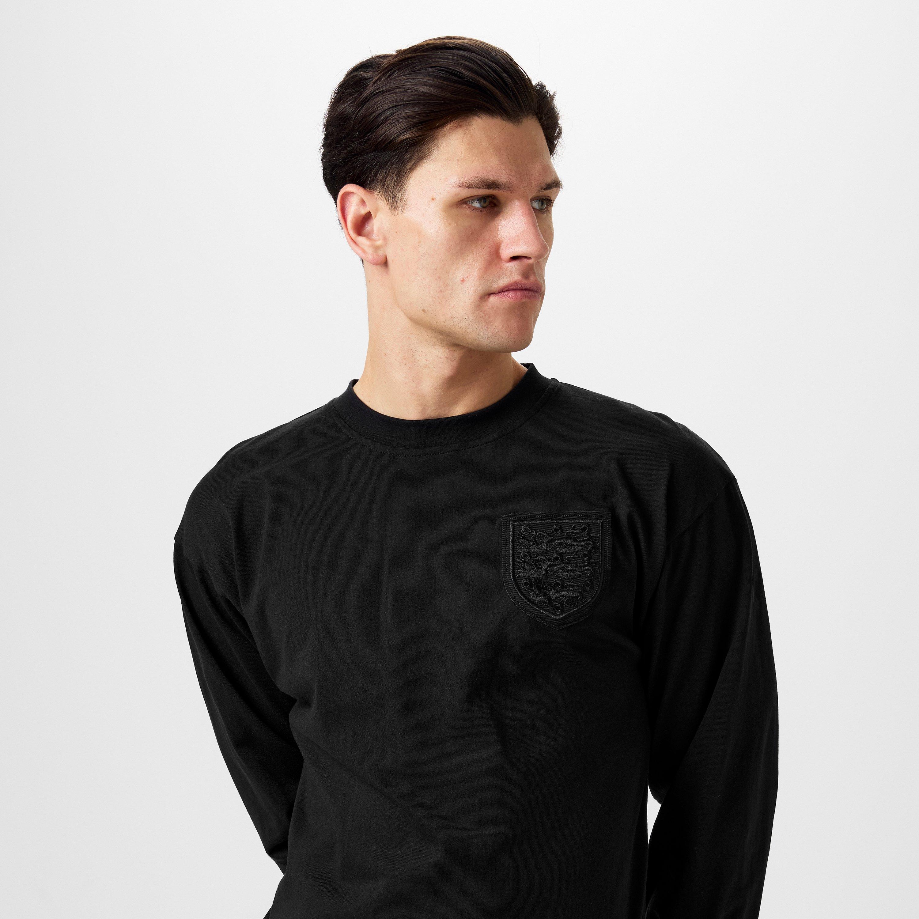 Score Draw England66 Black Out Long Sleeve Shirt