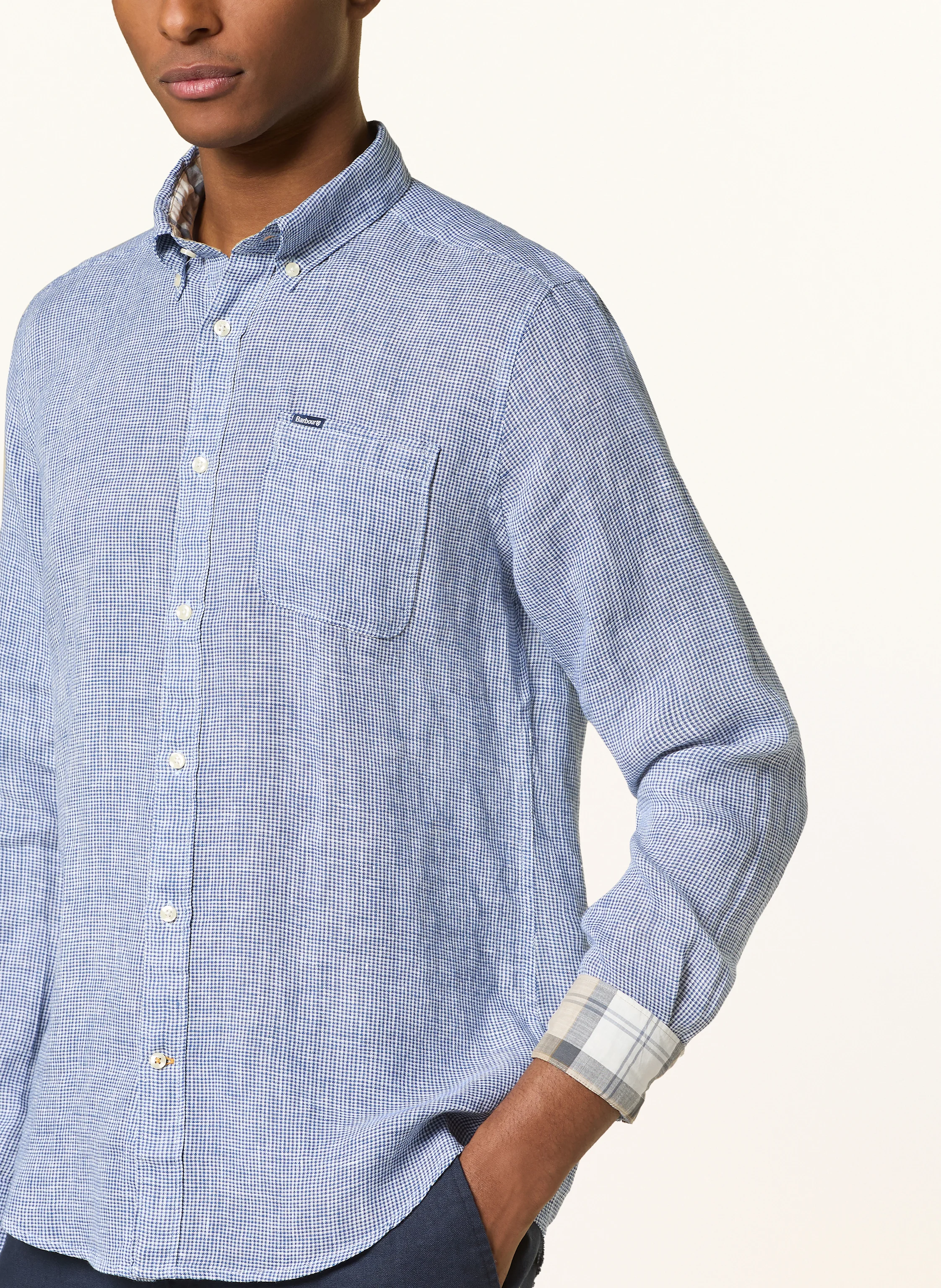 Barbour Leinenhemd LINTON Tailored Fit