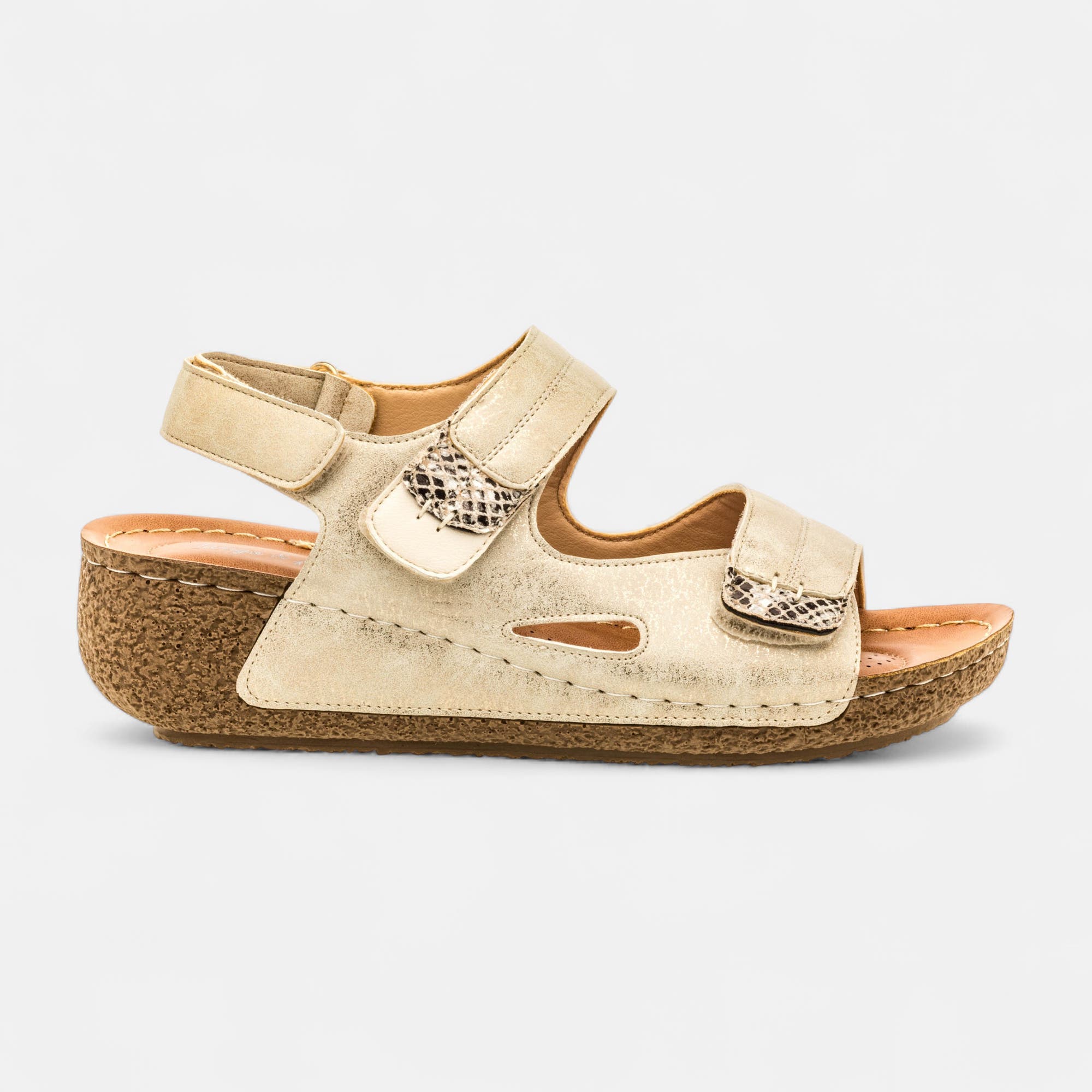 Sandales Femme or