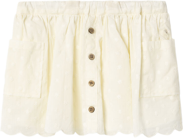 Lil' Atelier NMFHIRSA SKIRT LIL Coconut milk