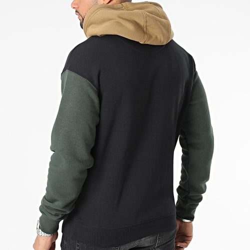 Sweat Capuche 20715774 Bleu Marine Vert