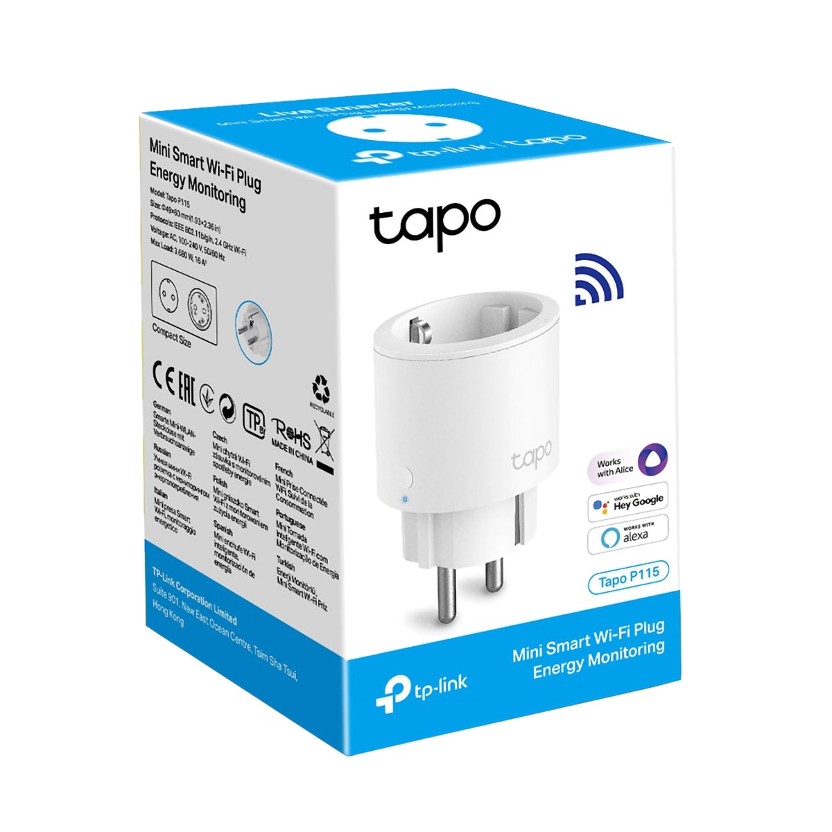 TP-Link P115 Mini Wi-Fi smartkontakt
