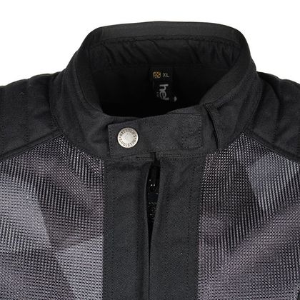 Blouson Helstons COLT AIR TEXTILE CAMO - Noir