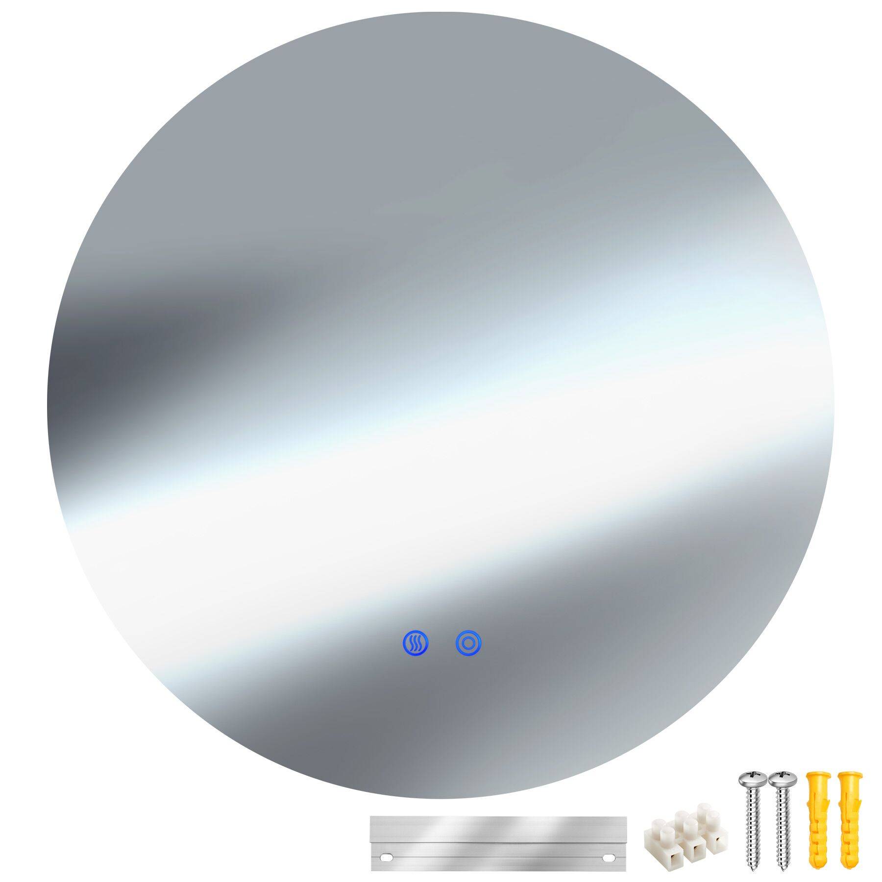 Runder LED Badezimmerspiegel Aurora