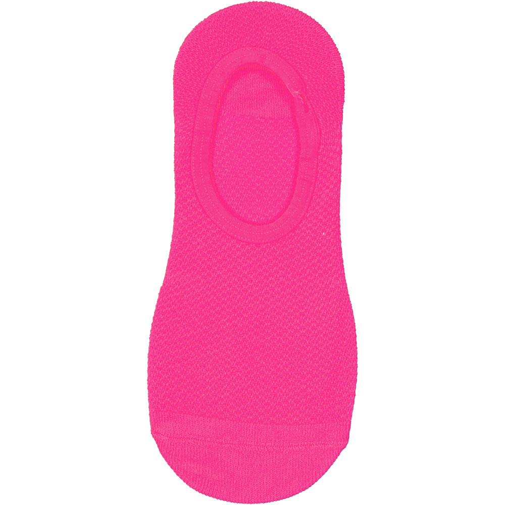 Dames footies - Stretch Neon roze kopen? Goed en goedkoop