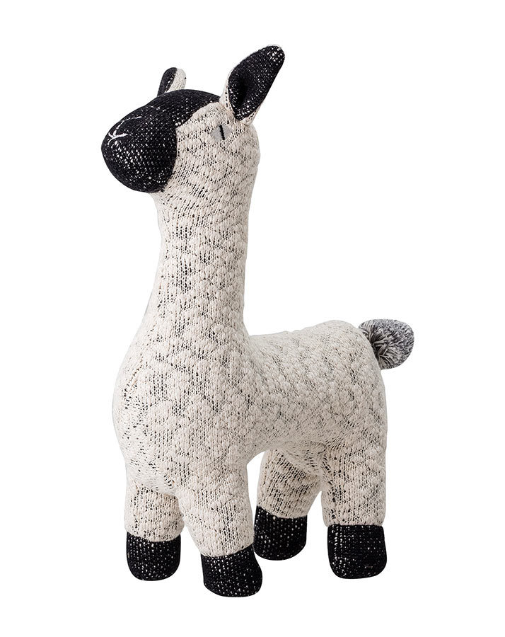 Kuscheltier LAMA (40cm) in weiß