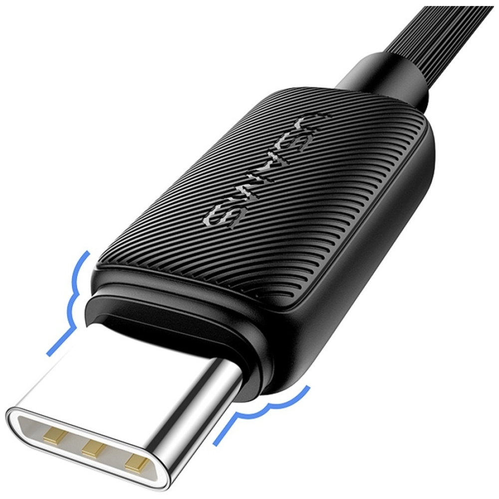 (1m) 60W USB C auf USB C Ladekabel Datenkabel Fast Charge (USA001599) - Schwarz