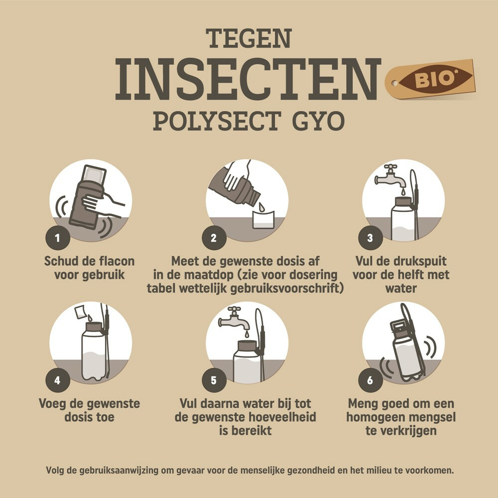 Pokon Tegen Insecten Concentraat Polysect GYO Biologisch225 ml
