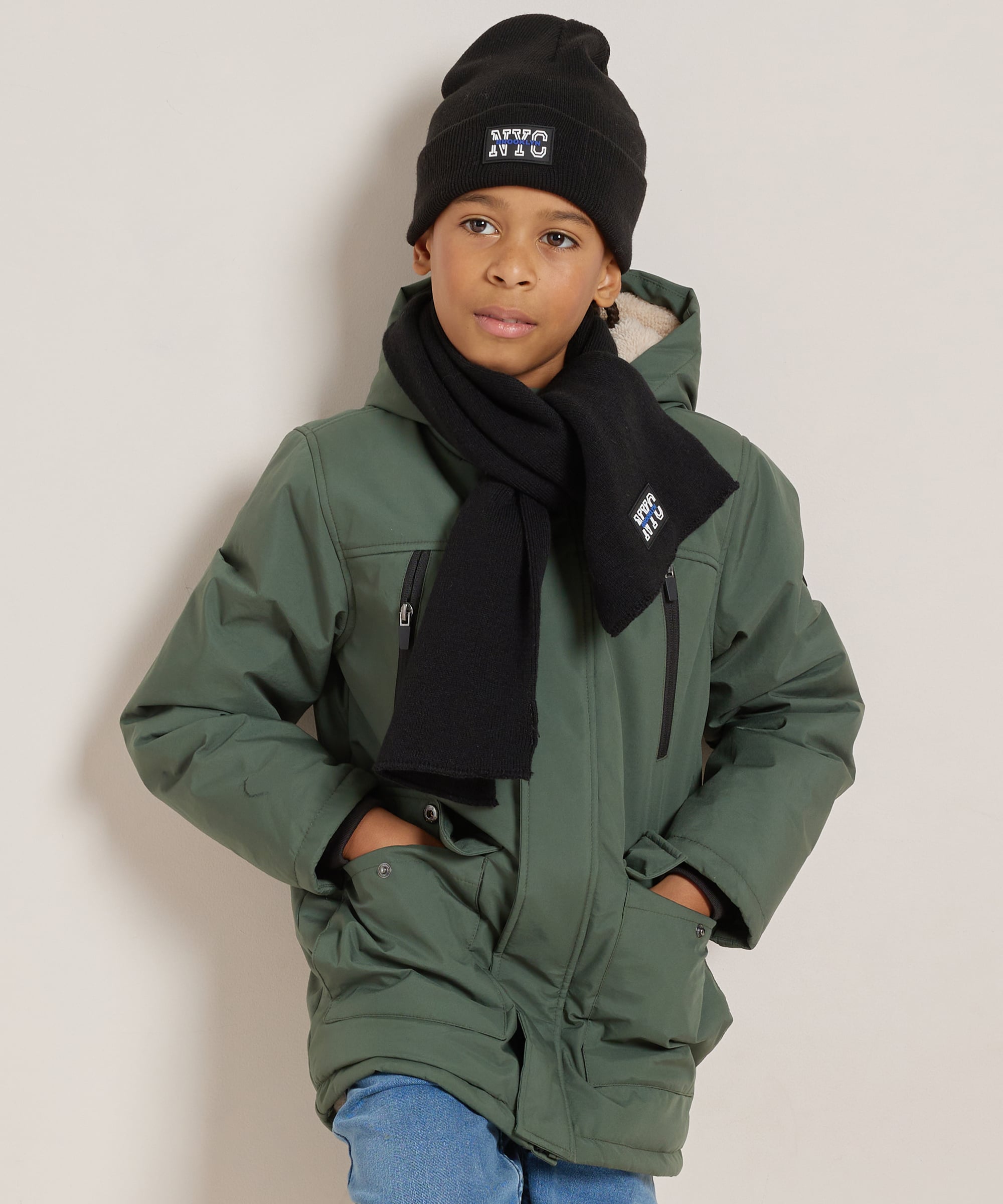 sjaal met patch