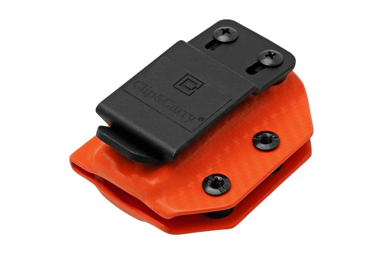 Clip And Carry Kydex Sheath Gerber Suspension NXT, Carbon Fiber Orange GSUSP-NXT-CF-ORNG riemholster