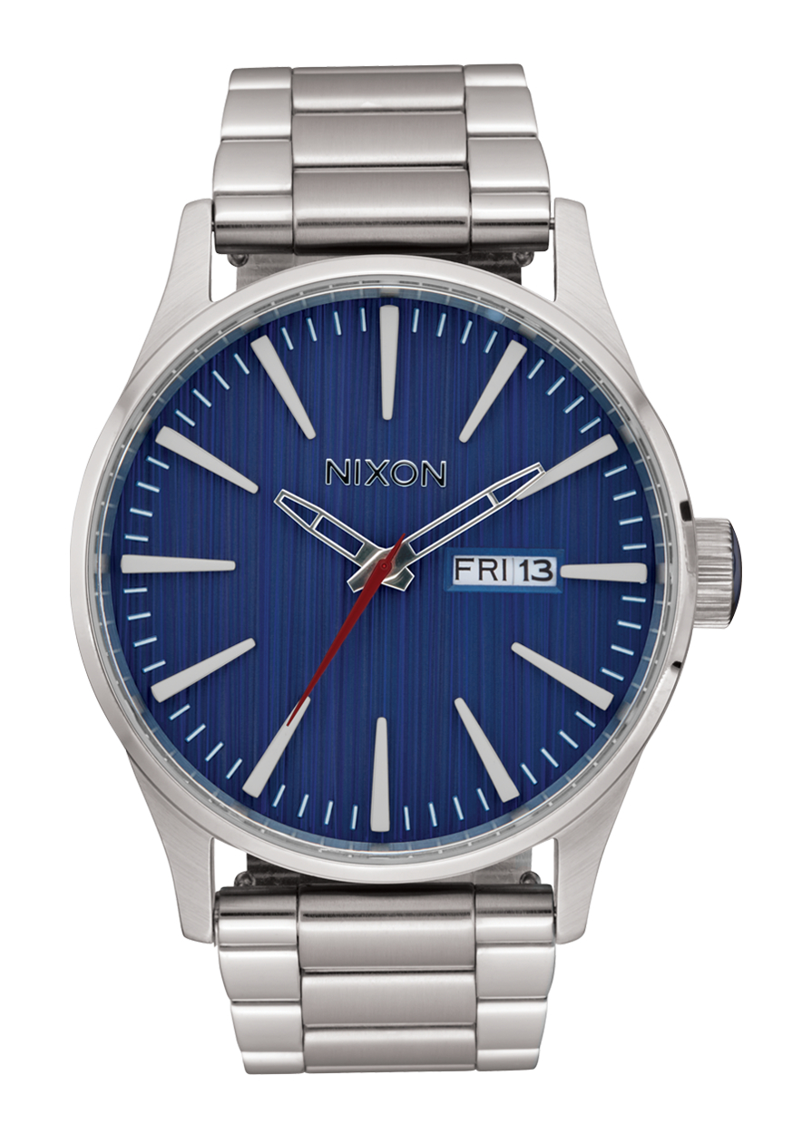 Nixon The Sentry Silver / Indigo Denim A356-5246