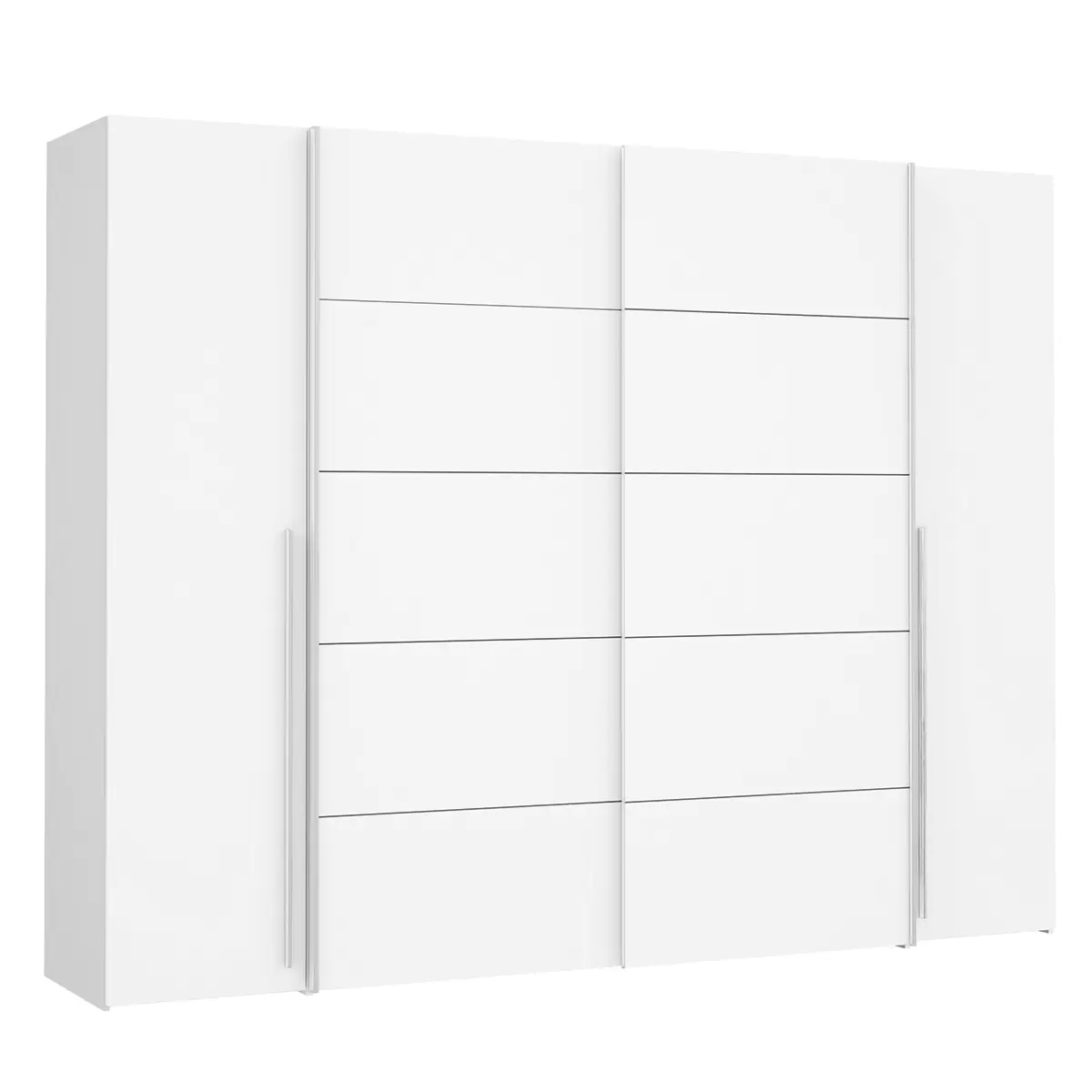 Kleiderschrank 4-trg. Naters weiss