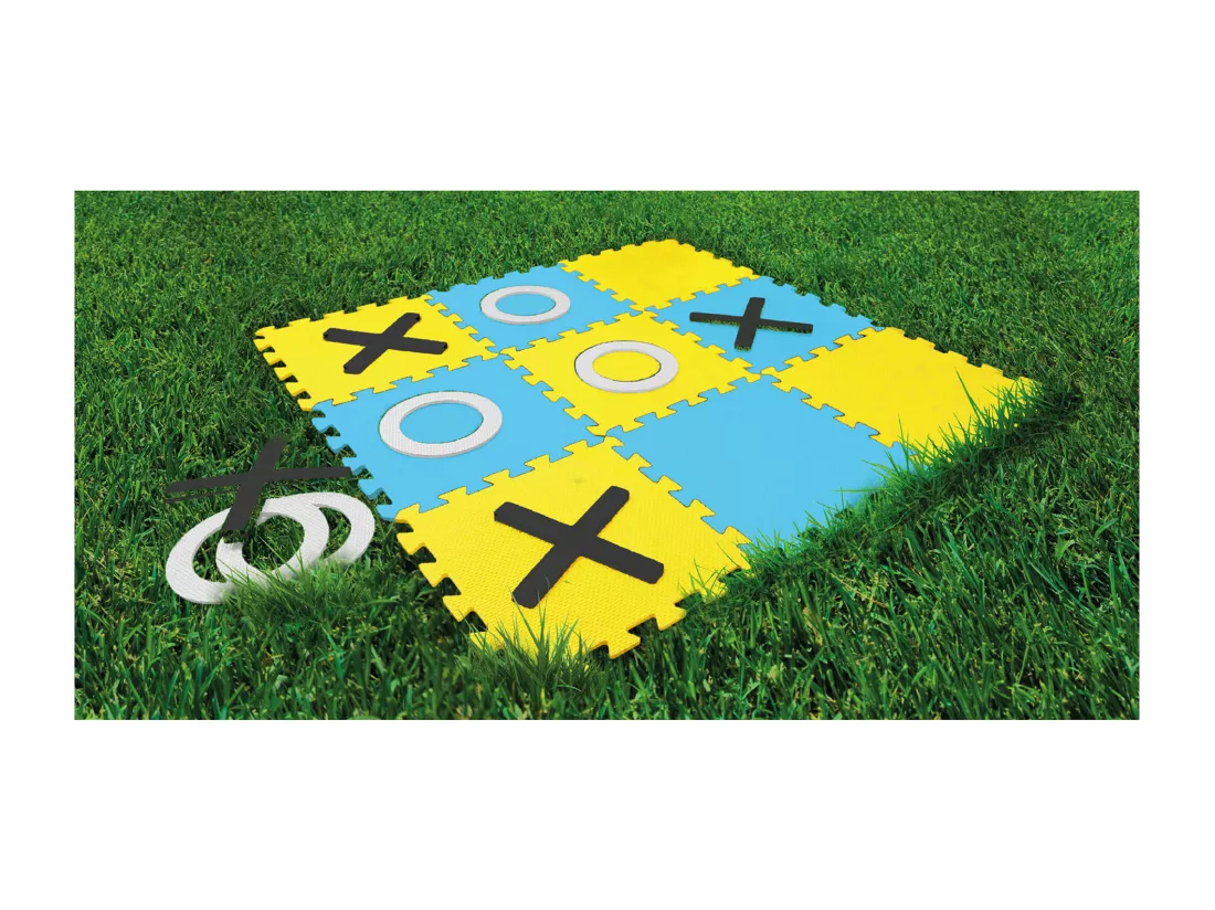 JEU EXTERIEUR TIC TAC TOE 32X32CM M6