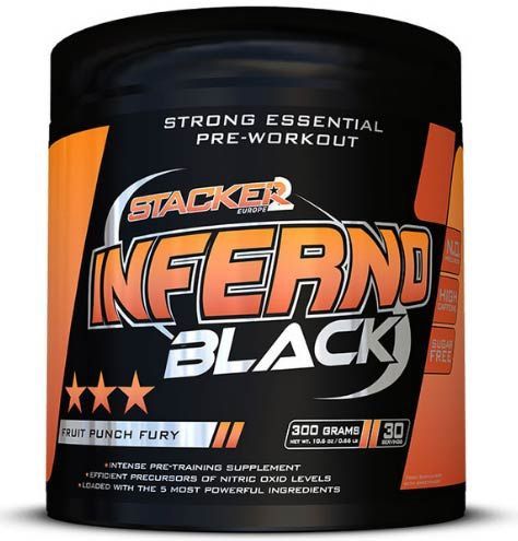 Stacker 2 - Inferno Black - Eiwitshake - 30 servings