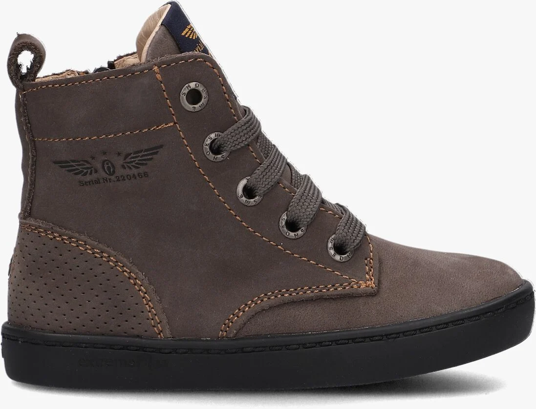 SHOESME bruine shoesme hoge sneaker fl23w012