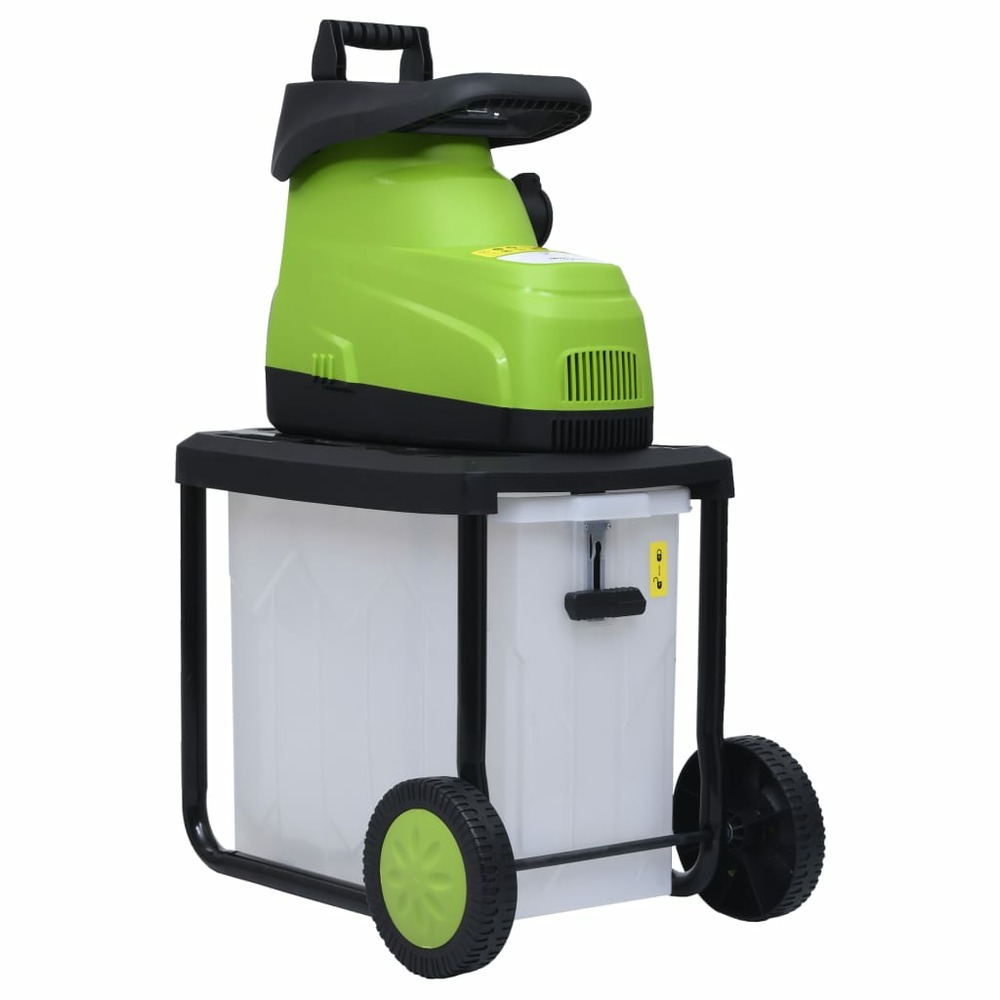 Broyeur électrique de jardin avec sac de collecte 2800 w