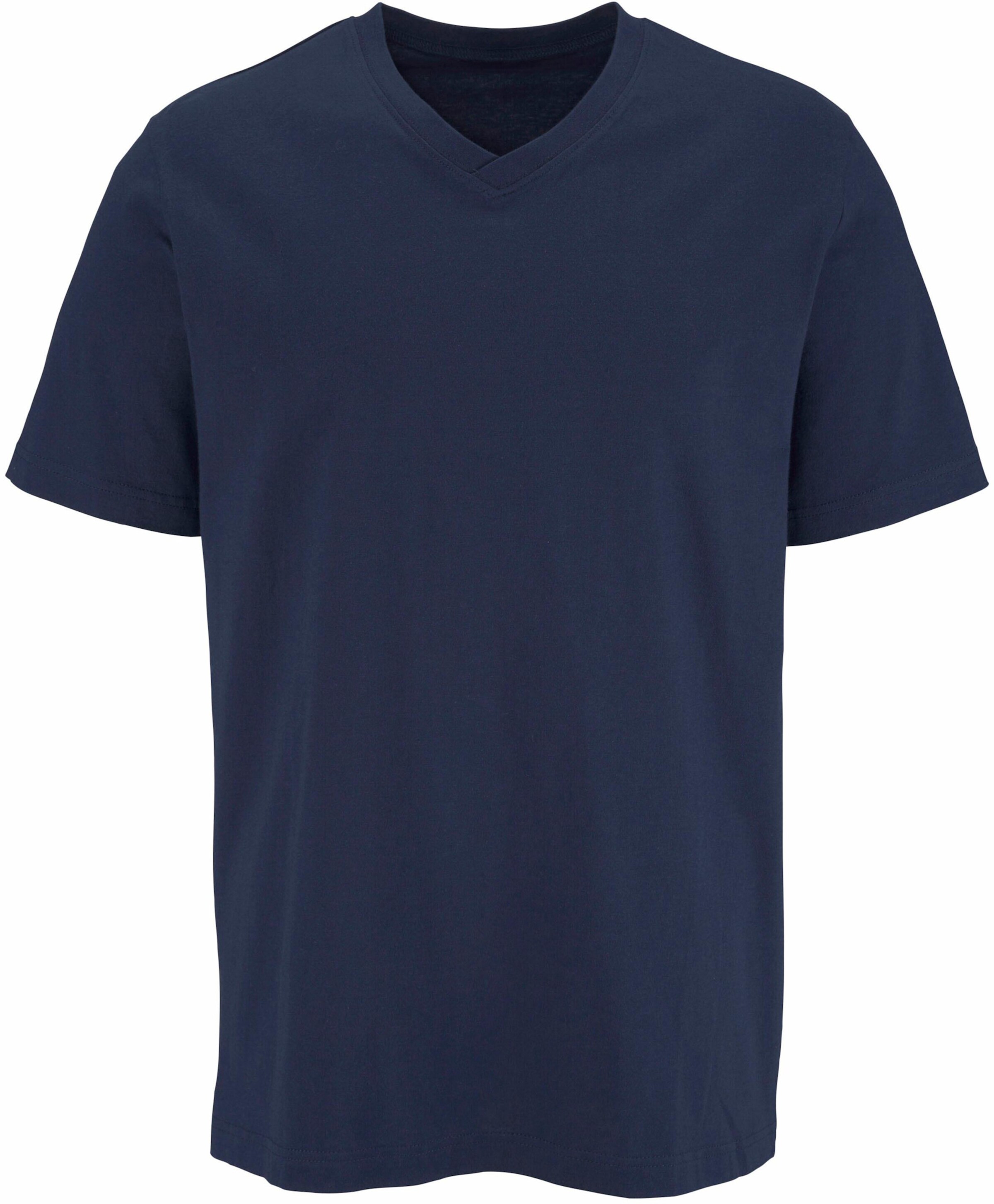 H.I.S T-Shirt in dunkelblau, mittelblau, graublau