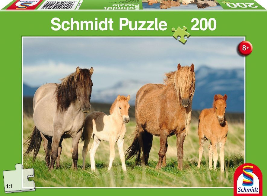 Pferdefamilie (Kinderpuzzle)