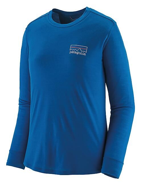 PATAGONIA - T-SHIRT MANCHES LONGUES CAP COOL MERINOS GRAPHIC W