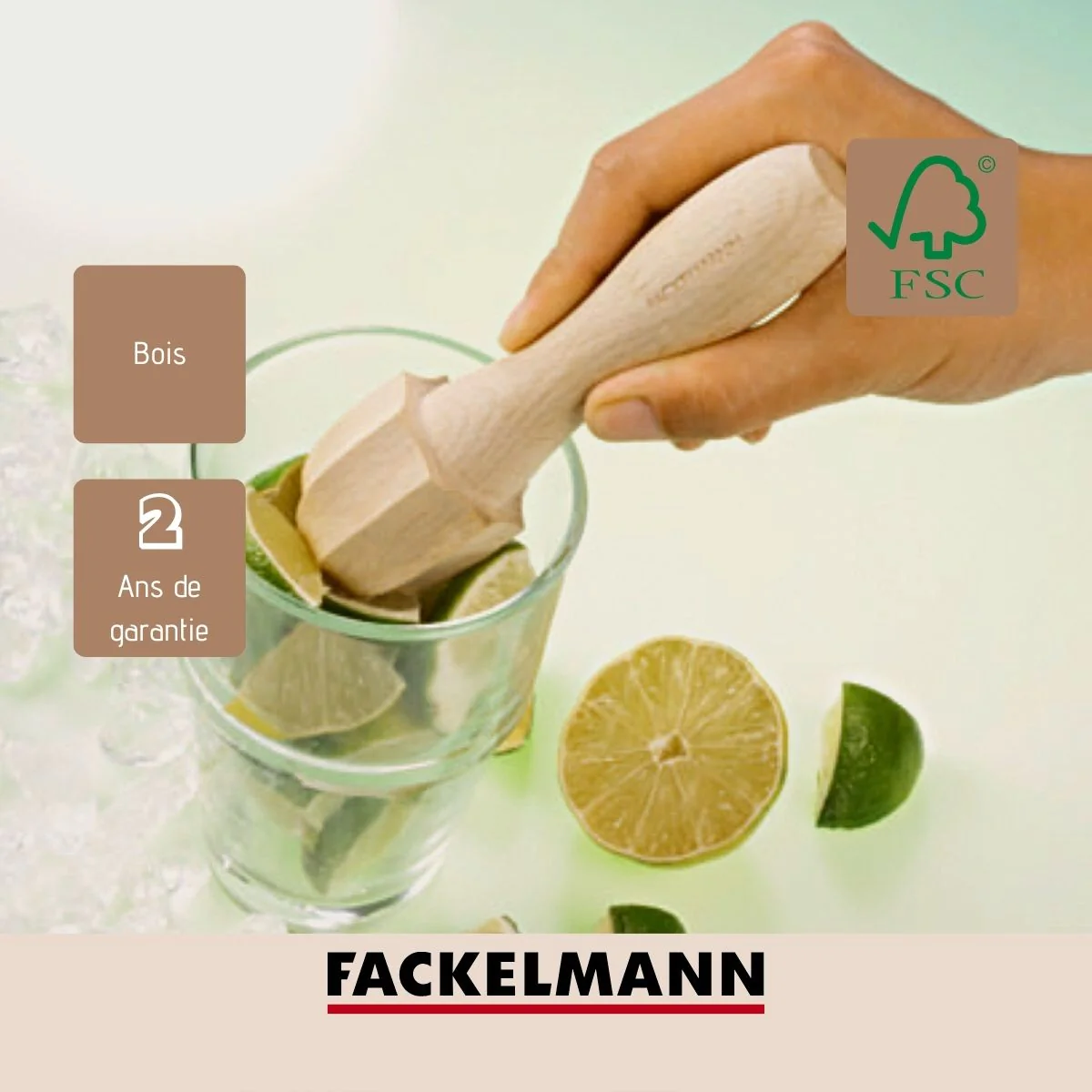 Pilon presse-agrume 15 cm Boissellerie Fackelmann