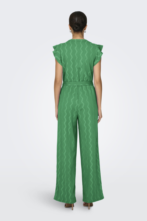 Only groene dames jumpsuit