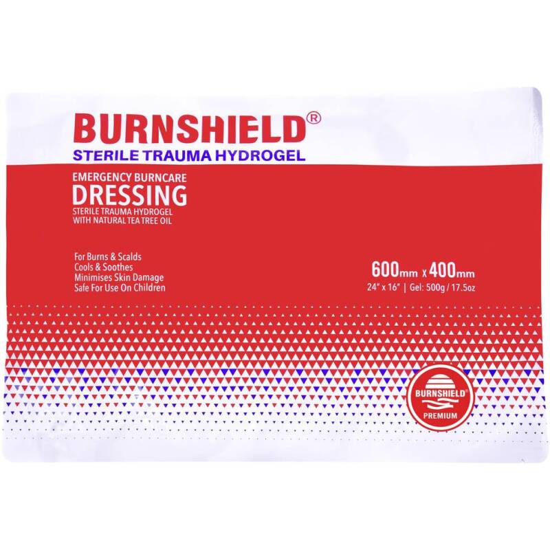 Compresse pour brûlures Burnshield 60 cm x 40 cm