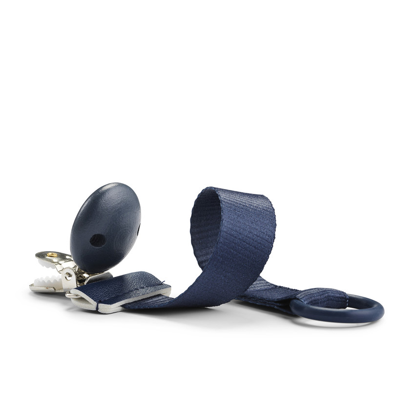 Attache-sucette en bois Juniper Blue