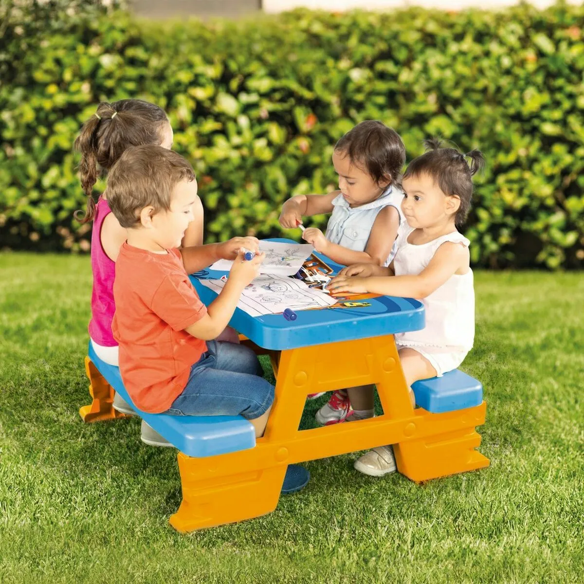 Table de pique-nique Hot Wheels