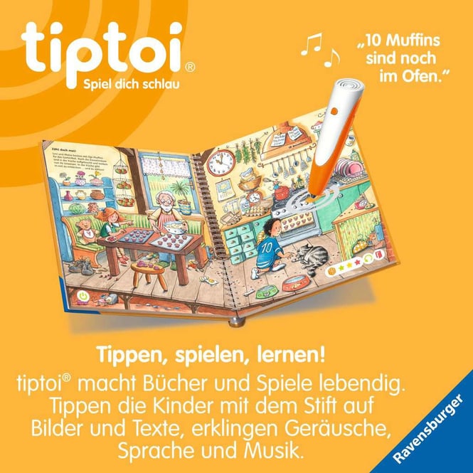 tiptoi® Buch - Meine Lern-Spiel-Welt - Zahlen und Mengen