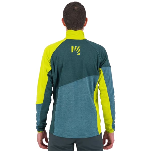 Veste polaire ski rando KARPOS FEDERA F-Z FLEECE BALSAM/FOREST/KIWI COLADA