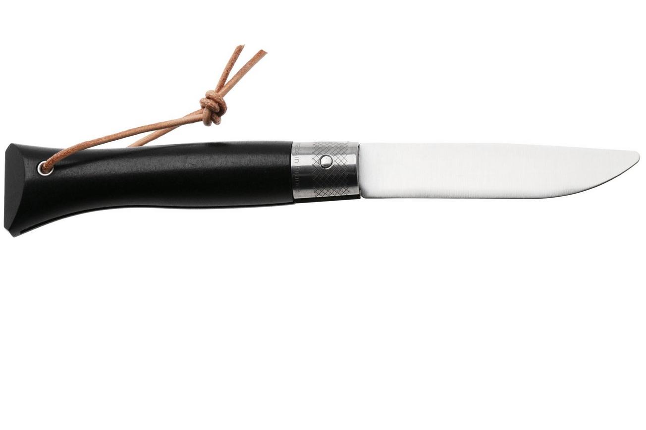 Opinel Néo6 Opiflex 003110 Stainless Steel, Ebony Wood, slipjoint zakmes