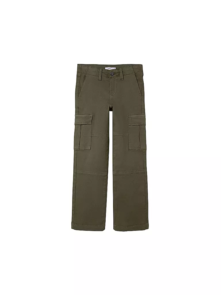 NAME IT  Jungen Cargohose NKMRYAN olive