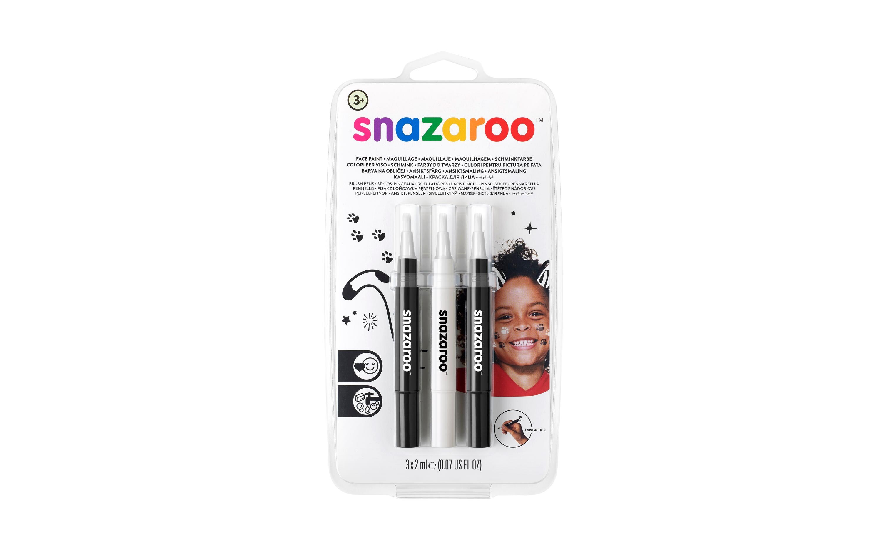 Zubehör Pinselstift Set 5 Schwarz/WeissBrush Pen Schwarz/Weiss Set, 3 Stück