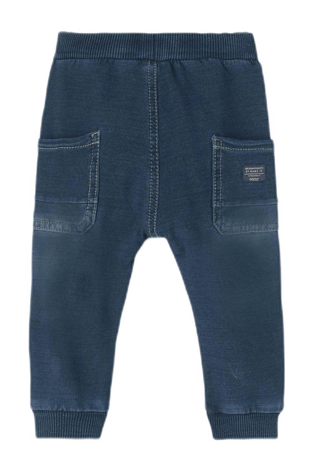 NAME IT baby tapered fit jog denim NBMBUNDO dark blue denim