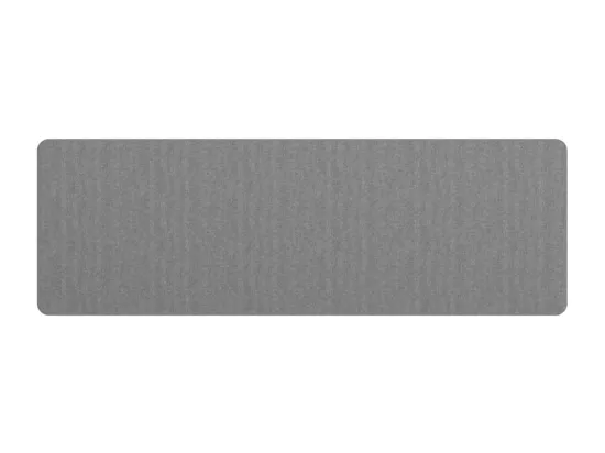Tapis de couloir gris 60x180 cm