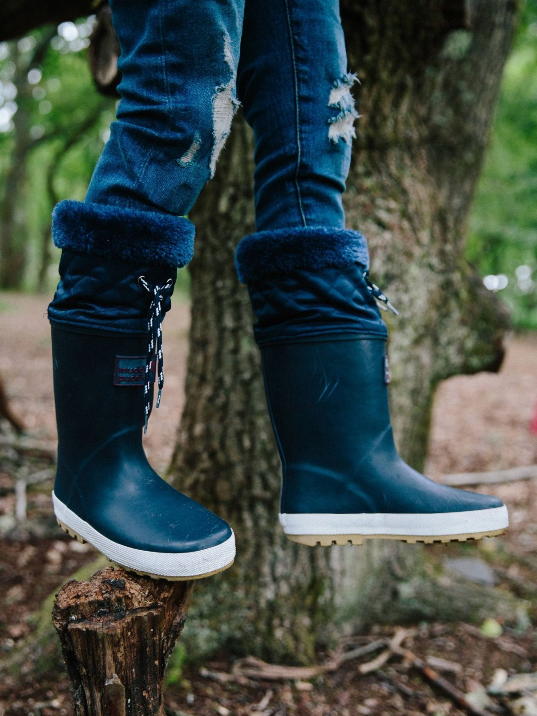 Muddy Puddles Fleece Lined Puddleflex Wellies