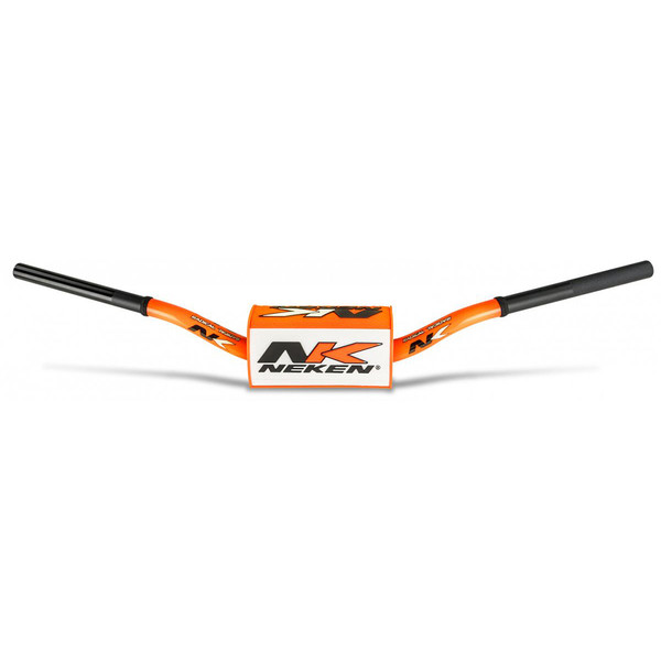 Neken - Guidon Original RMZ - diamètre variable design conique Orange fluo