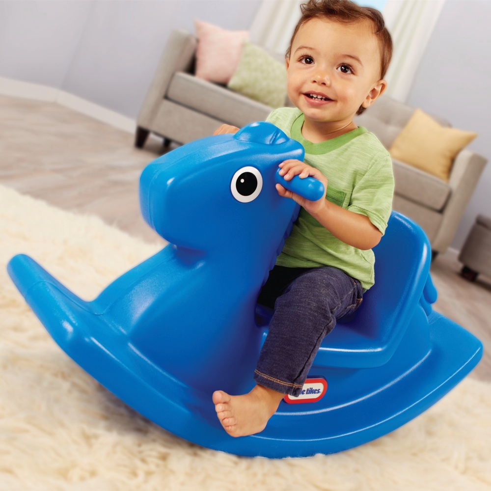 Little Tikes Schaukelpferd Blau