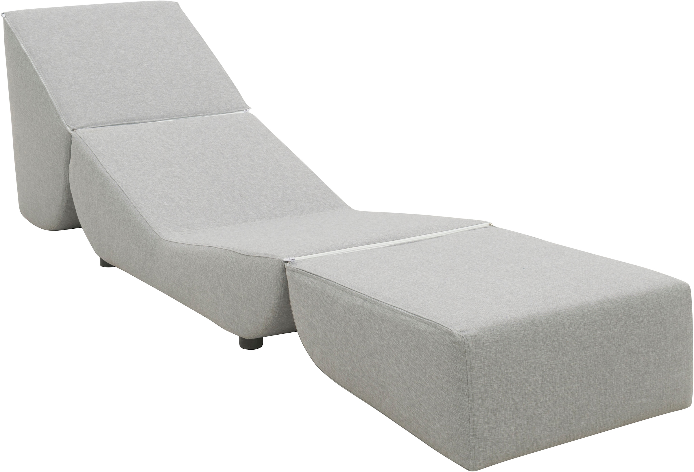 DOMO collection Loungesessel »VENDY Outdoor« 1 Stk. tlg. Zum Schlaf-und Relaxsessel wandelbar