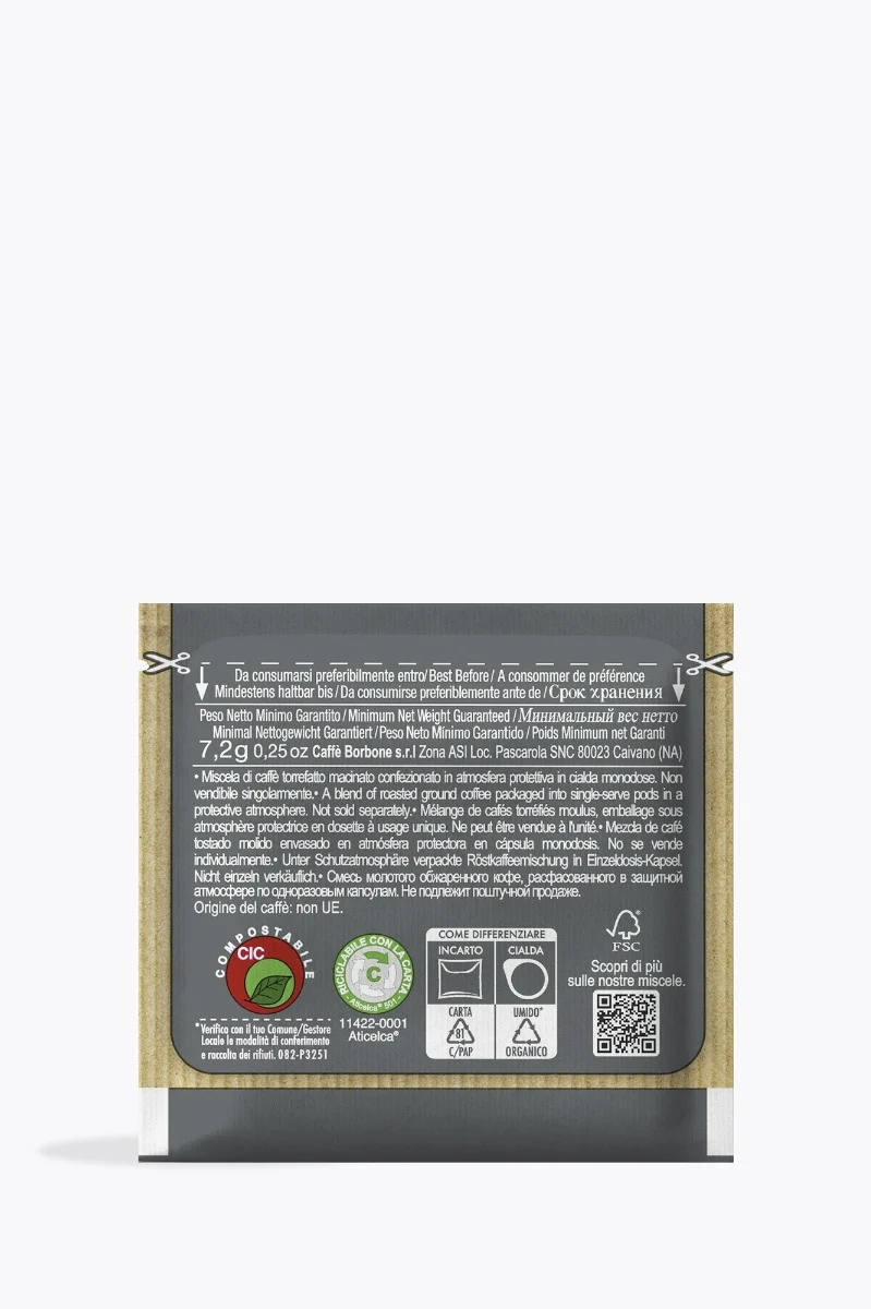 Caffè Borbone Miscela Nera 150 E.S.E. Pads