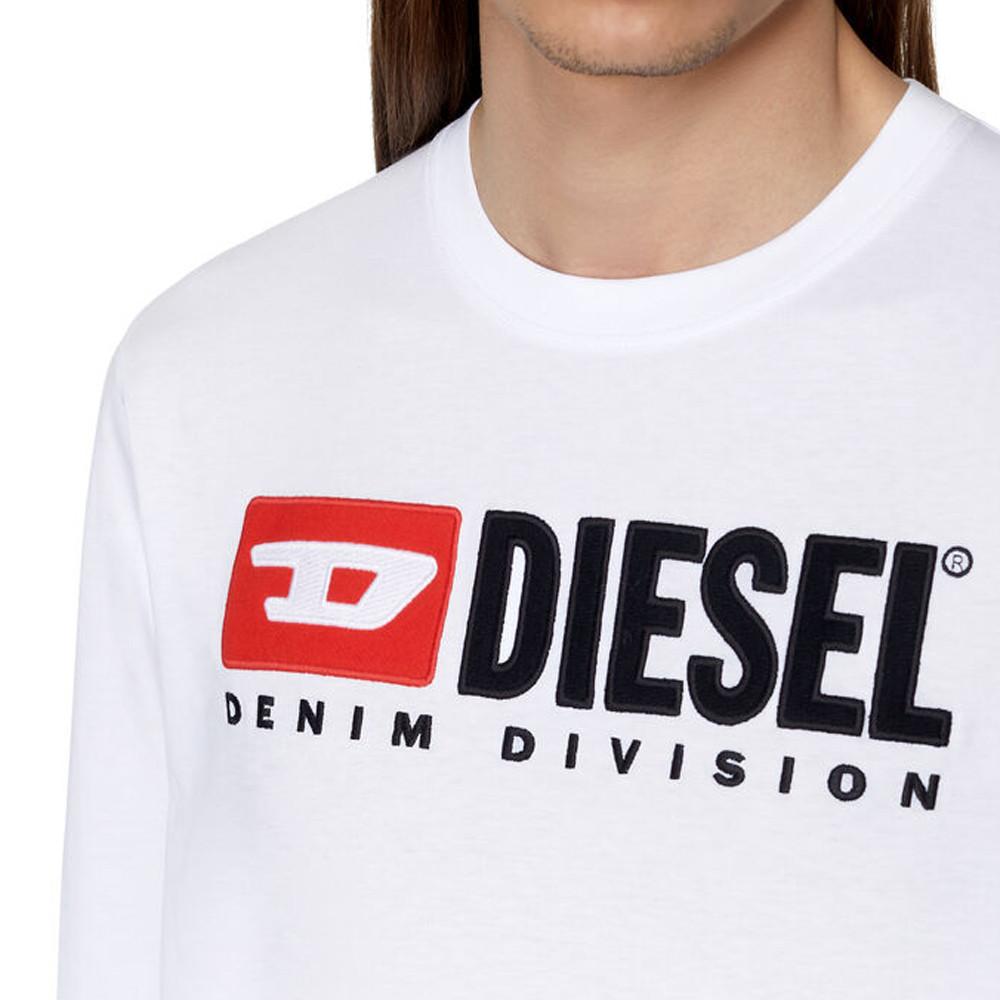 Diesel Sweat Blanc Homme Diesel division