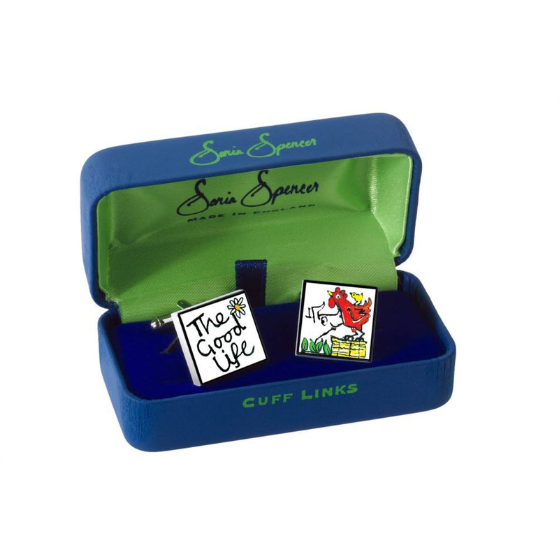 Boutons de manchette, The Good Life, Bone China