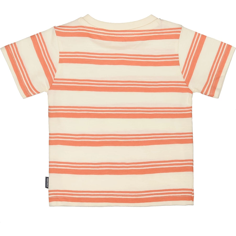 Staccato T-Shirt orange gestreift