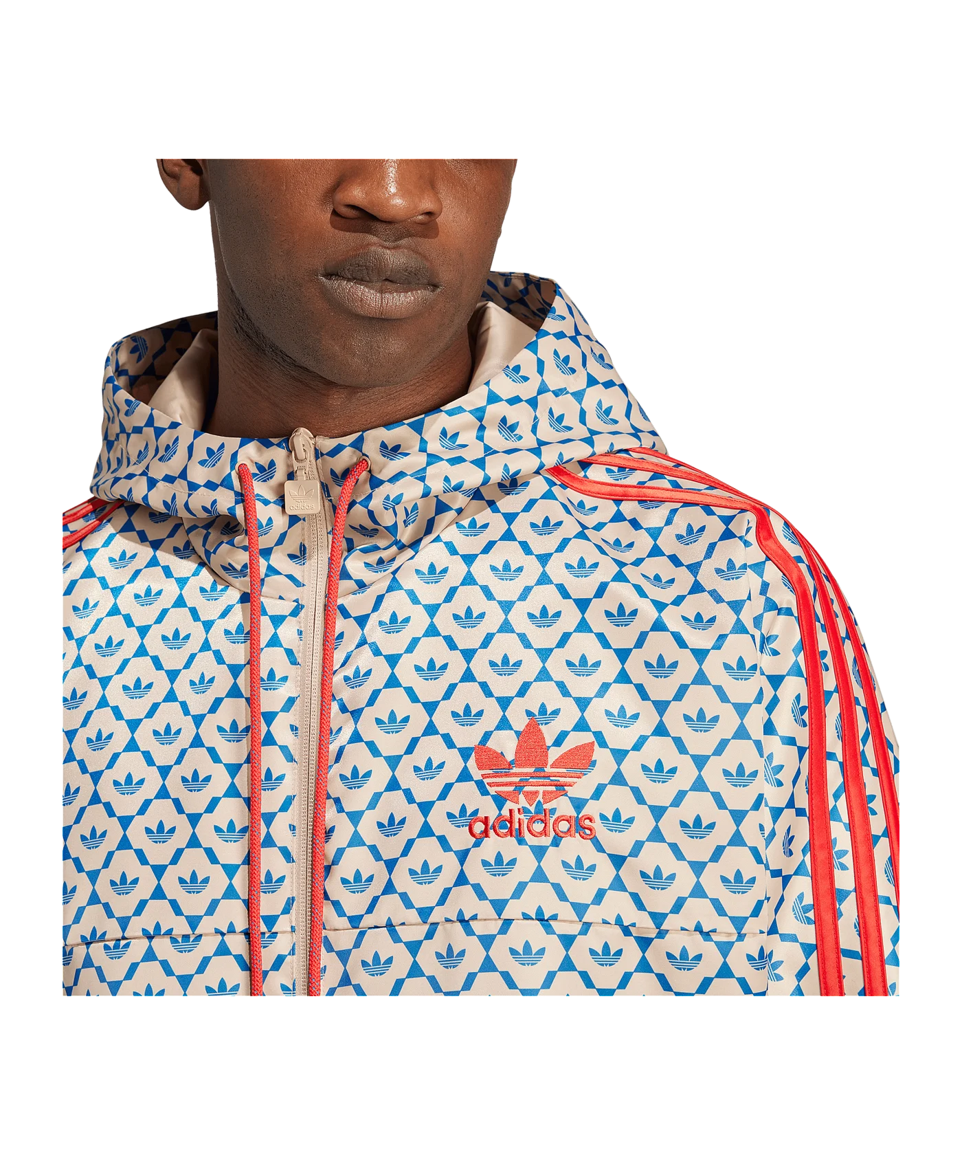 adidas Originals David Beckham OG Windjacke Beige