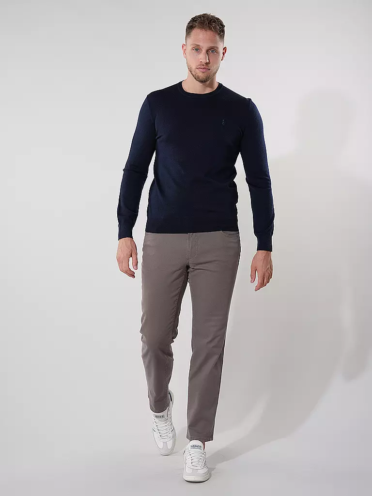 POLO RALPH LAUREN Pullover Slim Fit dunkelblau