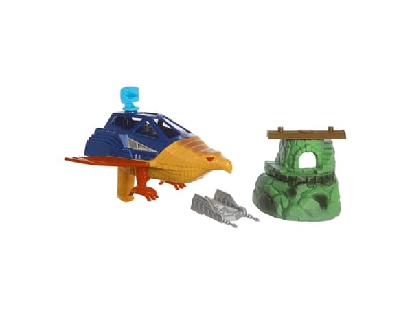 Masters of the Universe ORIGINS POINT DREAD AND TALON FIGHTER PLAYSET, Kjøretøy, 6 år, Plast, Flerfarget