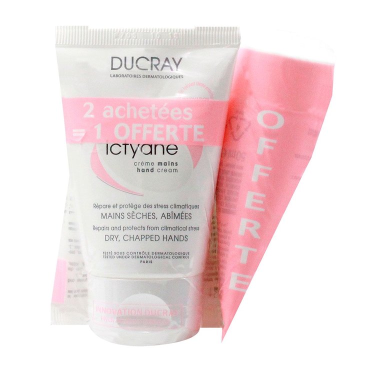 Ictyane crème mains 3x50ml