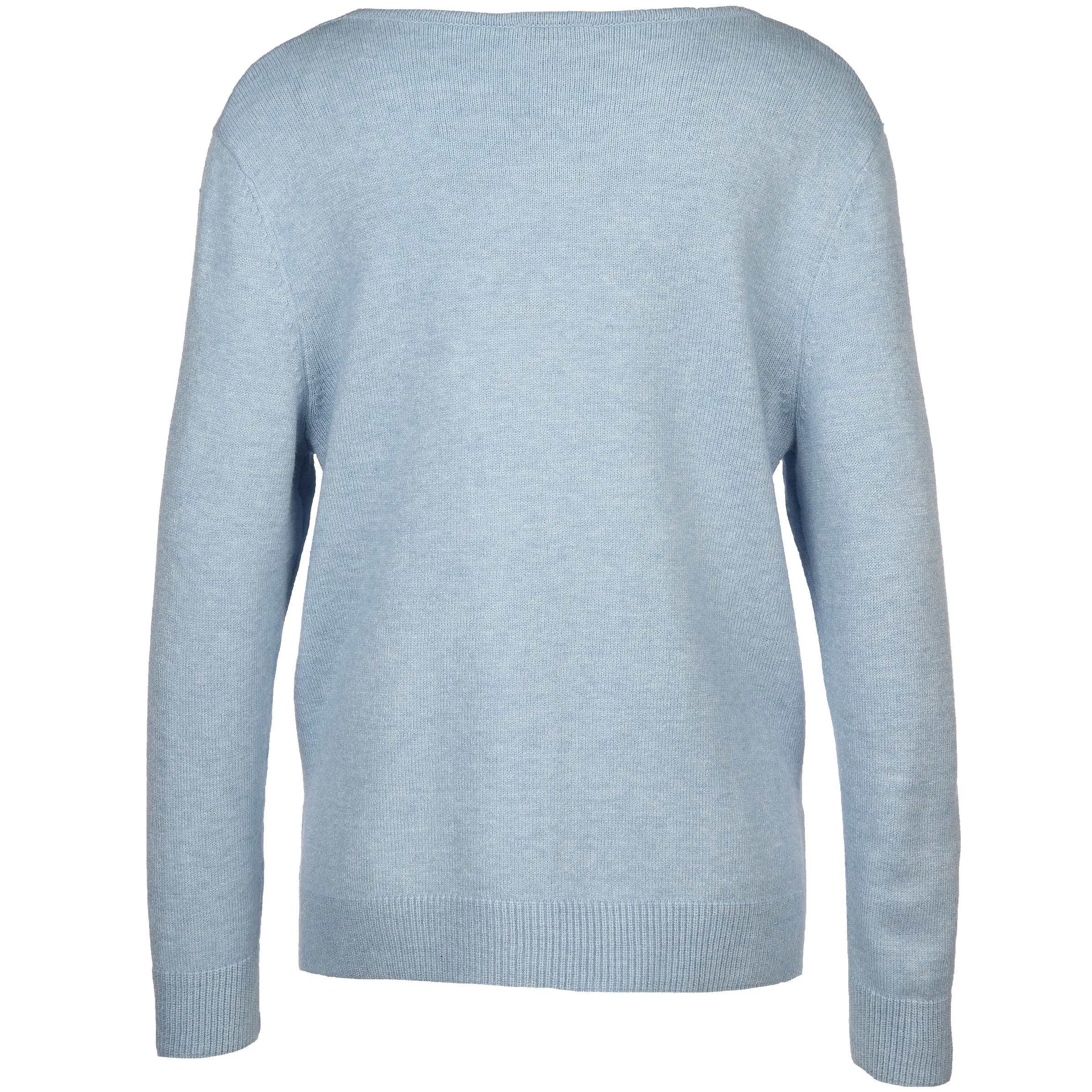 Damen Flauschshirt in melierter Optik