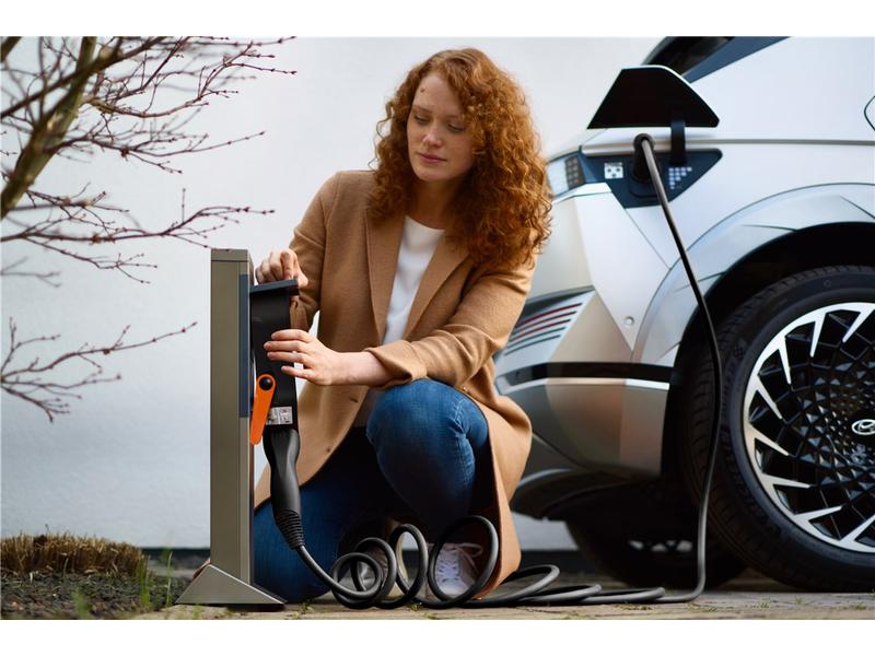 Lapp Ladekabel Helix für Elektroauto Typ 2, 11 kW, 5 m, Sch 3-phasiges Kabel zum Laden von Hybrid- und Elektroautos mit Typ-2-Anschluss