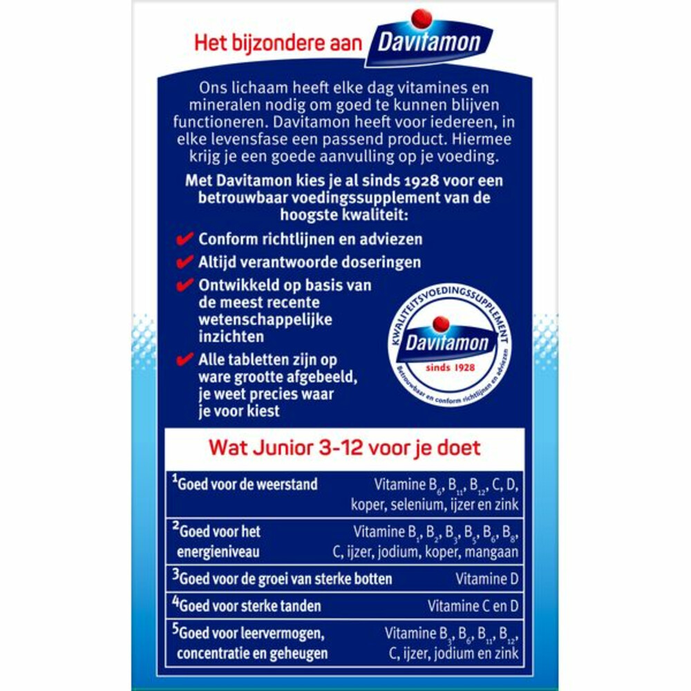 2x Davitamon Junior 3+ Multivruchten120 kauwtabletten